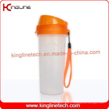 Bouteille de 500ml de protéines en plastique avec filtre et cordon (KL-7039)